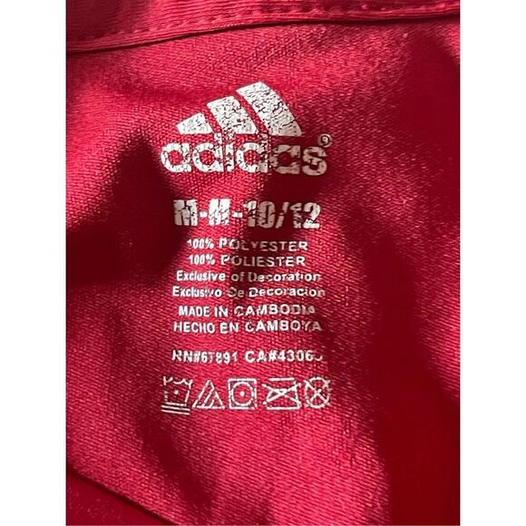 Adidas Youth Red Yellow Real Salt Lake MLS Soccer Jersey T-Shirt Size Medium - Picture 4 of 9